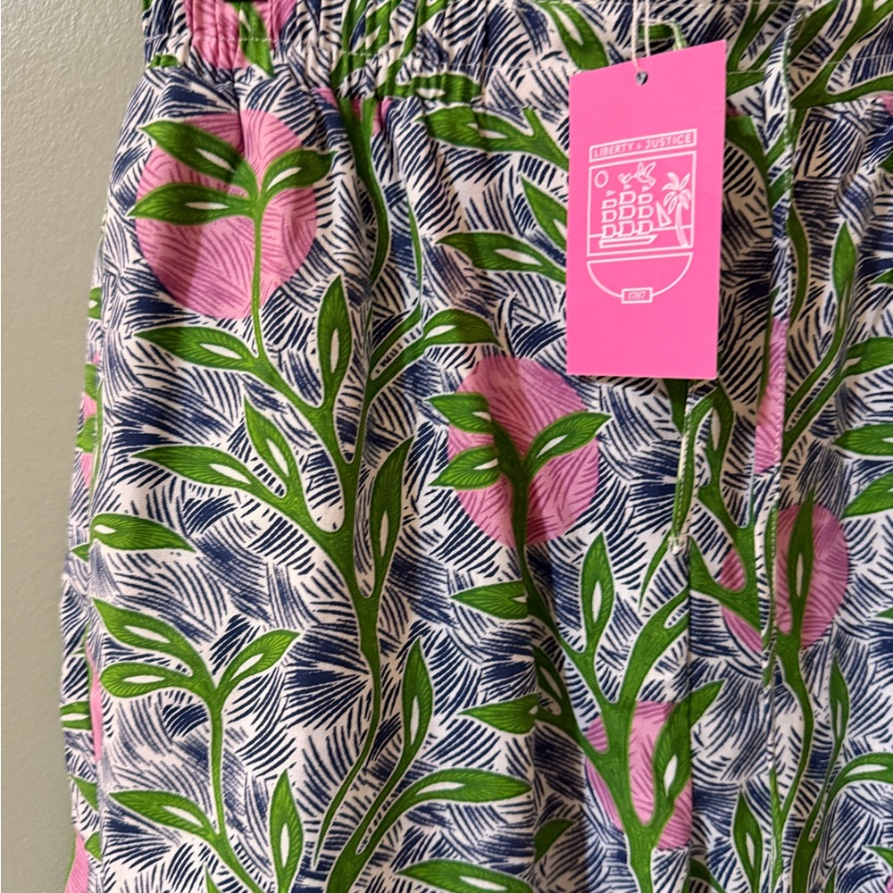 NWT Liberty And Justice Women's Floral Pants Size small excellent condition - Picture 2 of 6